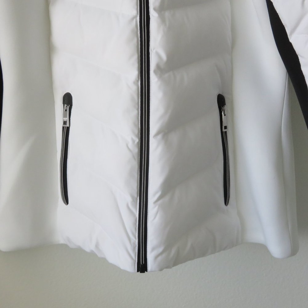 Michael Kors White Winter Coat Designer MK Jacket - Picture 2 of 9